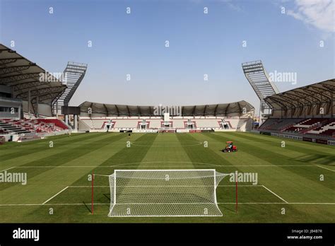 Lekhwiya Sports Stadium (Abdullah bin Khalifa Stadium) in Doha, Qatar Stock Photo - Alamy