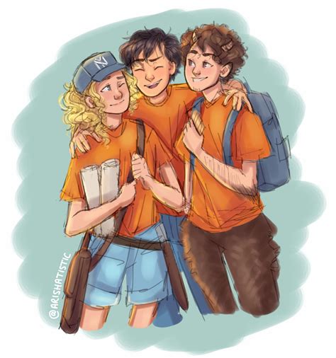 Trio by arishatistic | Percy jackson, Percy jackson drawings, Percy ...