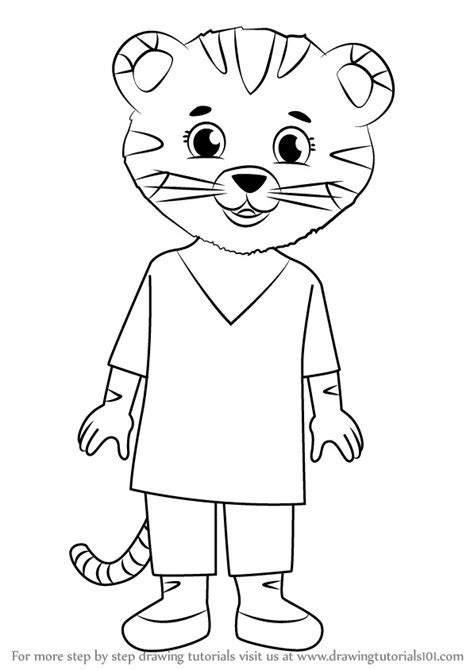 Daniel Tiger Free Coloring Pages at GetColorings.com | Free printable ...