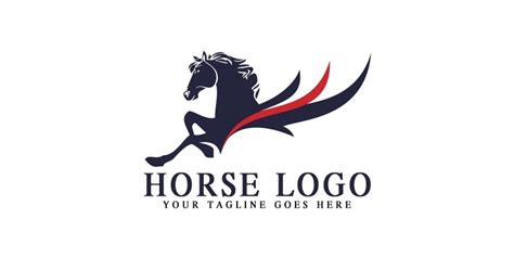 Horse Logo Design by IKAlvi | Codester