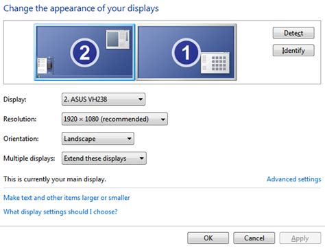 windows 7 - Make HDMI primary output on NVIDIA card? - Super User