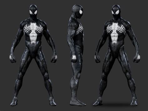 Spiderman simbyote suit concept art. | Symbiote spiderman, Spiderman ...