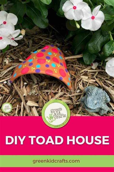 DIY Toad House made from a Broken Clay Pot - Green Kid Crafts