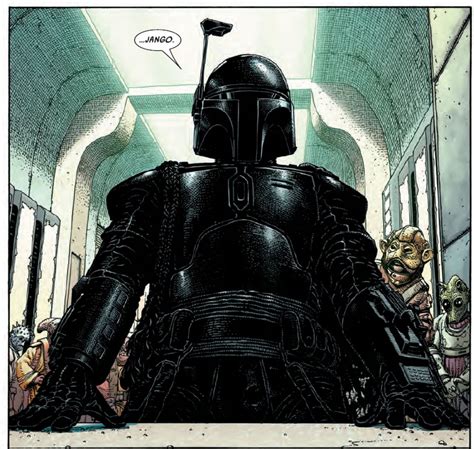 Boba Fett Uses His Dad's ID To Get Served? War Of The Bounty Hunters