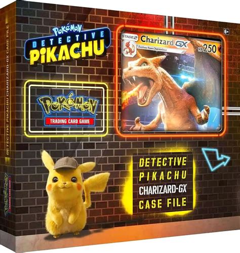 Toys & Hobbies CCG Individual Cards Pokemon COMPLETE Detective Pikachu 18 Card Set Charizard ...