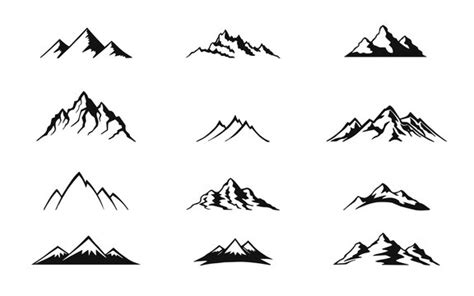 83,273 BEST Mountains Outline IMAGES, STOCK PHOTOS & VECTORS | Adobe Stock