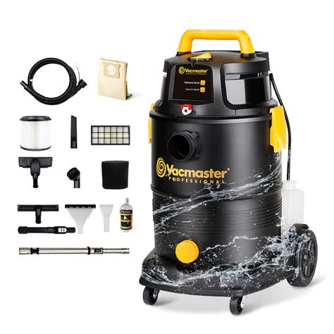 Buy Vacmaster Wet Dry Shampoo Vacuum Cleaner 3 in 1 Portable Carpet Cleaner 8 Gallon 5.5 Peak HP ...