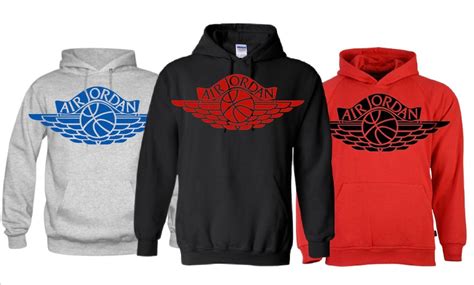 Jordan Wings Inspired Hoodie Jordan 1 - Etsy