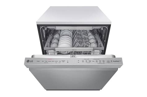 LG Top Control Smart Dishwasher with QuadWash™ & TrueSteam® (Steel) | LG USA