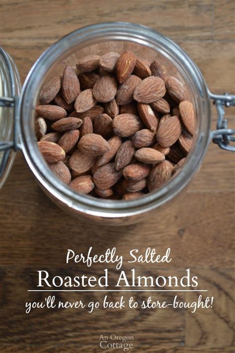 Perfectly Salted DIY Roasted Almonds {seriously the BEST}