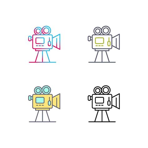 Movie camera Vector Icon 25066147 Vector Art at Vecteezy