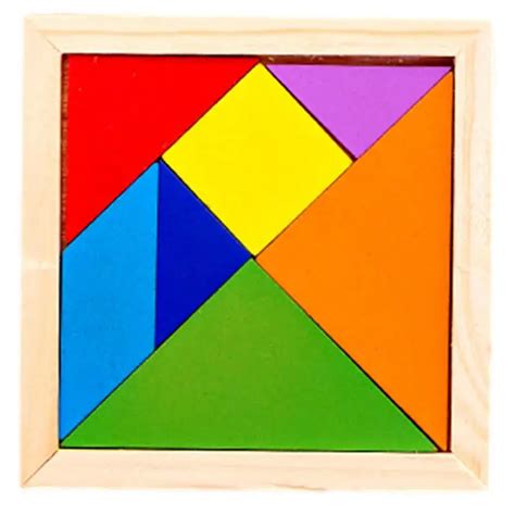 7-Pieces-Tangram-Wooden-Puzzle-Early-Educational-Learning-Montessori ...