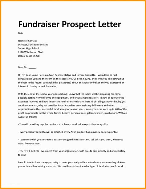 Fundraising Letter Templates Free Of Pta Fundraising Letter Template Examples ...