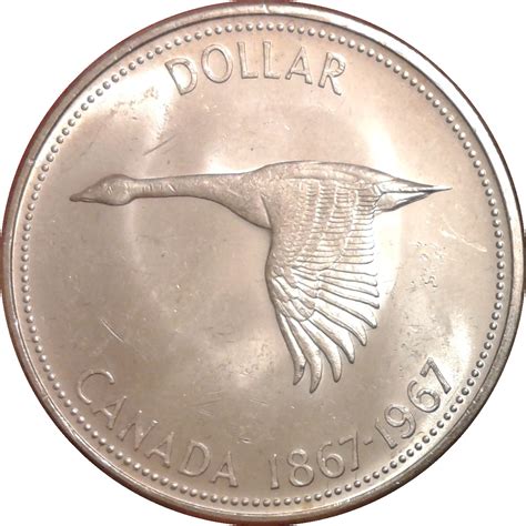 1 dollar La Confédération (100 ans) - Canada – Numista