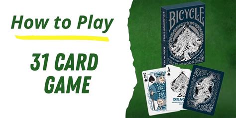 31 Card Game Rules and How to Play - Bar Games 101