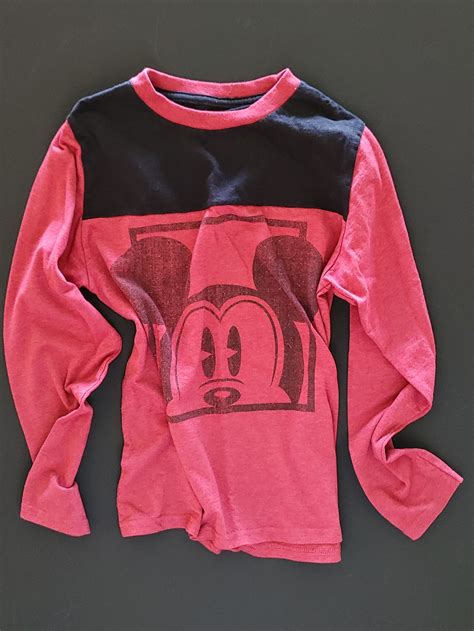 DISNEY Mickey Mouse Football Jersey Kids Mickey Mouse Cartoon | Etsy