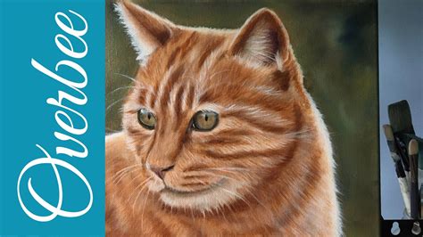 How to Paint a Tabby Cat / Perfect for Beginners / Time lapse - YouTube