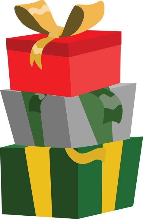 Pony Christmas presents credit free vector by poniesfromheaven on DeviantArt