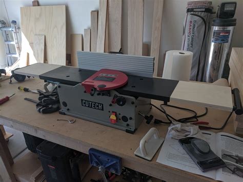 Benchtop Jointer Extension Wings - by Travis @ LumberJocks.com ~ woodworking community