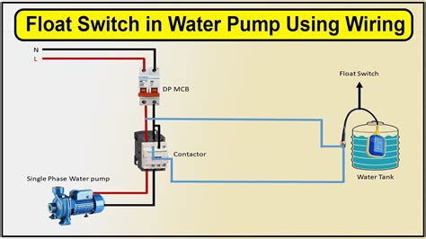 Pump Float Switch Diagram Float Switch Wiring Installation F