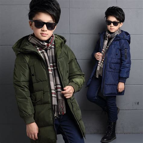 5 6 7 8 9 10 11 12 13 14 Years Boys Winter Jacket Boys Coats For Teenagers Teens Kids Warm ...