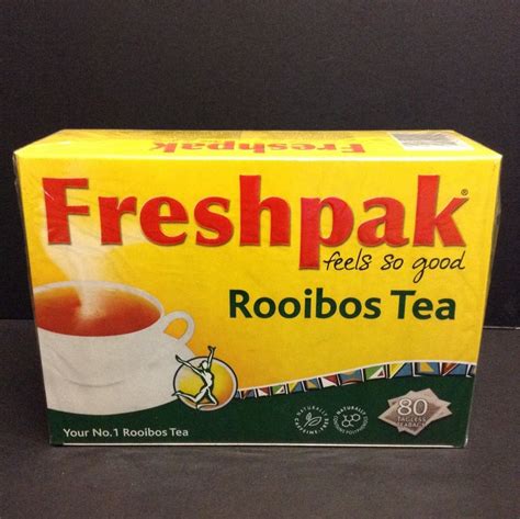 » Freshpak Rooibos Teabags – 80’s Pack