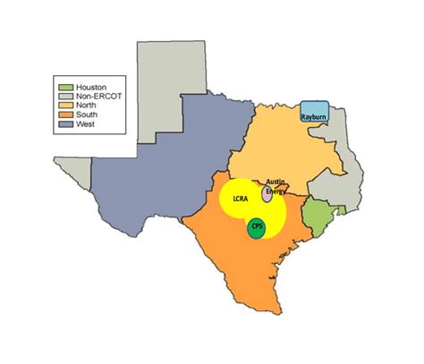 Ercot Coverage Map