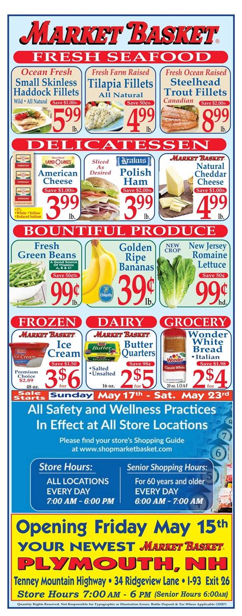 Market Basket Weekly Flyer May 17 – May 23, 2020