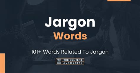 Jargon Words - 101+ Words Related To Jargon