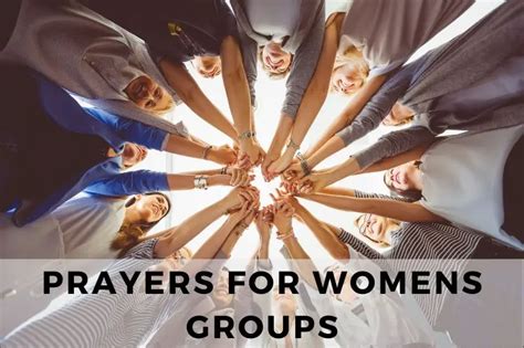 25 Inspirational Prayers for Women's Groups - Strength in Prayer