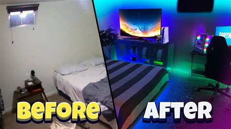 I turned my messy room into my DREAM Gaming setup *Everyone was SHOCKED ...