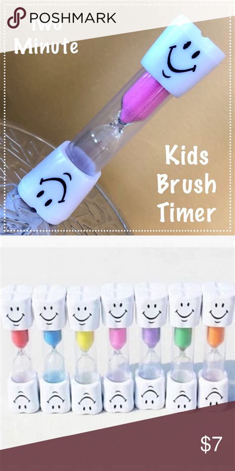 Kids Two Minute Tooth Brush Timer Pink | Brushing teeth, Timer, Kids teeth