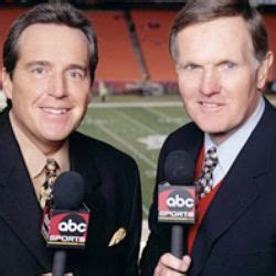 Brad Nessler and Bob Griese, college football announcers | Nfl players, College football, Abc tv