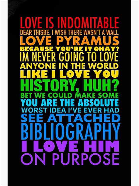 "Red White and Royal Blue quotes V2 Black" Poster by ViviRobots | Redbubble