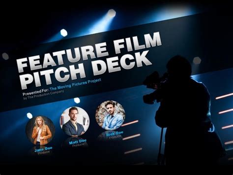 Feature film pitch deck