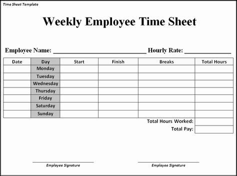 21 Best Timesheet images in 2020 | Timesheet template, Time sheet ...