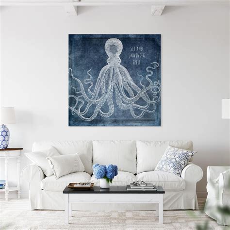 Octopus Decor — OCEAN ARTS | Personalized Beach Decor & Coastal Wall Art