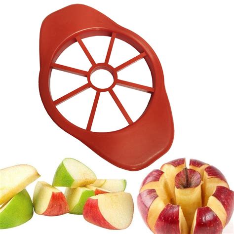 5231 Apple Cutter / Slicer with plastic 8 Blades Heavy Plastic Apple ...