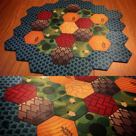 Custom Catan tiles | Board games diy, Settlers of catan, Catan