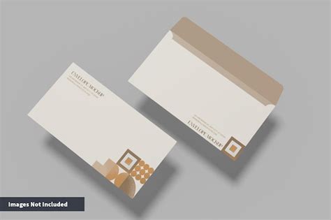 Premium PSD | Business envelope mockup