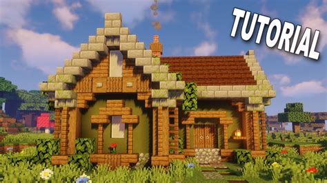 How To Build A Minecraft Cottage [Tutorial] - Cottagecore - YouTube