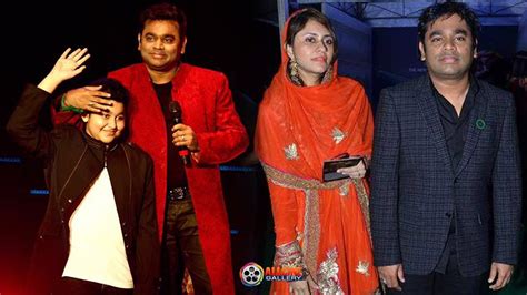 AR Rahman Family Photos with Wife, Son Ameen, Daughters Khatija & Rahima Pics - DSLR Guru