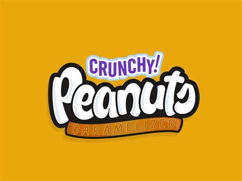 Peanuts | Logo design inspiration branding, Typo logo design, Text logo ...