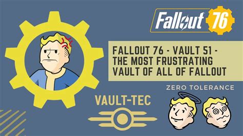 Fallout 76 Part 8 - Vault 51 - The Most Frustrating Vault of all of Fallout - YouTube