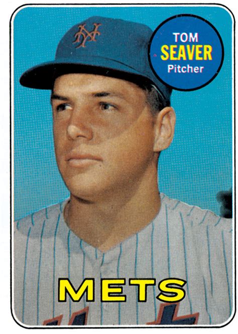 Tom Seaver 1969 Topps Baseball Card - Mets History