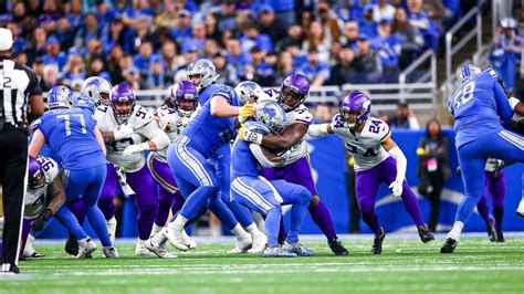 Vikings at Lions Game Observations: Chance to Clinch Division Delayed ...