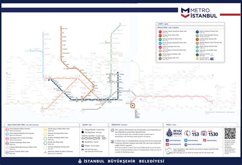 Istanbul Metro And Tram Map Pdf 2021 Istanbul Clues In 2021 Transit ...