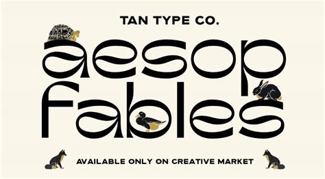 TAN AESOP Font by TanType