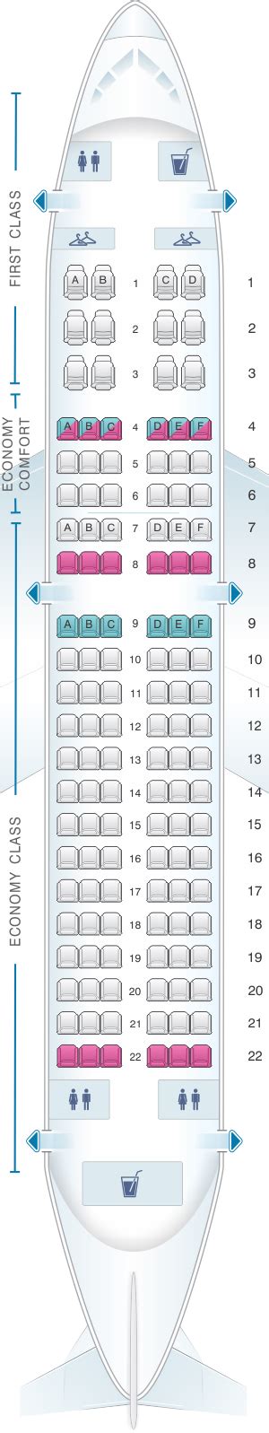 Seat Map Airbus A319 100 Delta Airlines Best Seats In Plane | Porn Sex ...