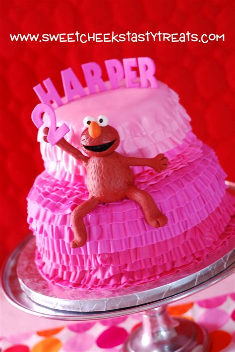 Sweet Cheeks Tasty Treats: Harper's 2nd Birthday! Featuring ELMO